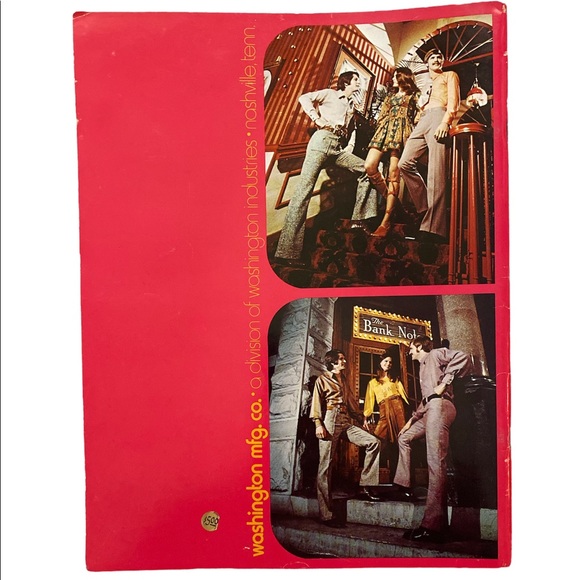 Vintage 1971 Mens Clothing Wholesale Catalog By Washington Manufacturing Co - Picture 5 of 12